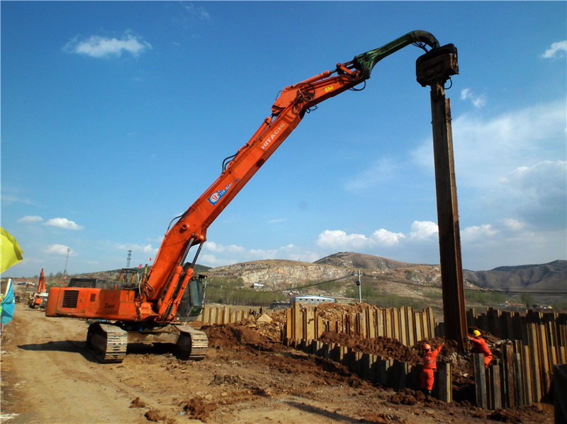 钢板桩,钢板桩施工,拉森钢板桩,钢板桩几多钱一米